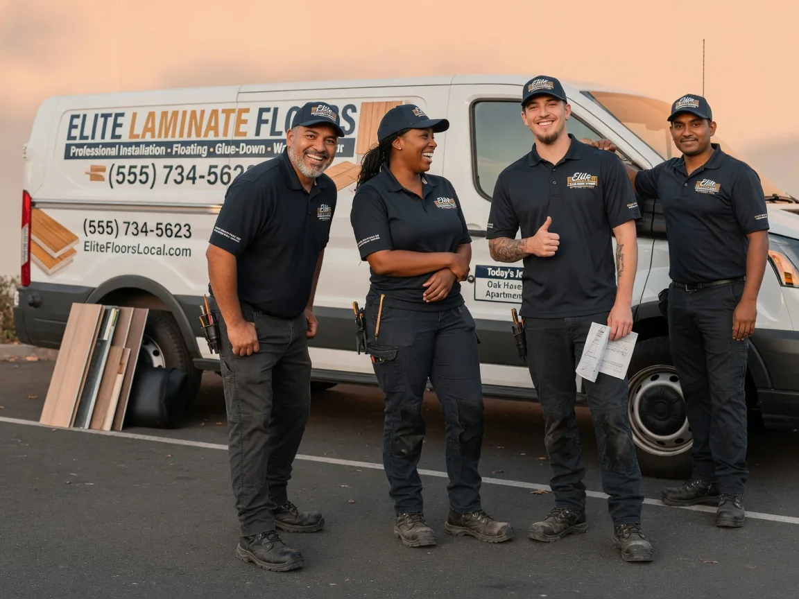 Laminate flooring installation company in Nichols, IA